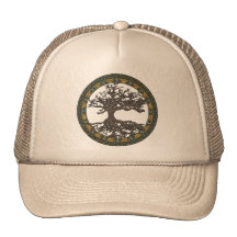 Árbol de la vida céltico [Yggdrasil] Gorra