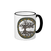 Árbol de la vida céltico [Yggdrasil] Taza