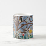 Árbol de la vida/de las flores taza