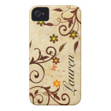 Árbol de la vida iPhone 4 Case-Mate protectores