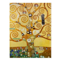 Árbol de la vida por Klimt Postales