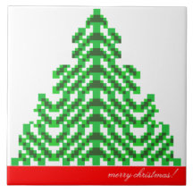 árbol de navidad teja