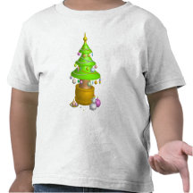 Árbol de navidad camisetas