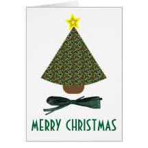 árbol de navidad felicitacion 