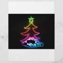 árbol de navidad flyer personalizado