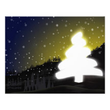 árbol de navidad invitaciones personales 