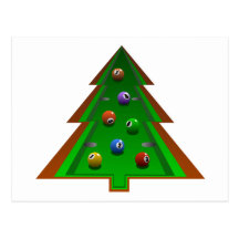 Árbol de navidad tarjeta postal