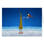Árbol de navidad tarjetas