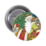 Árbol de navidad y ciervos de Nicholas w del santo Pin