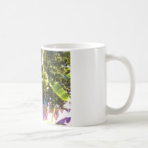 Árbol de plátano tazas de café