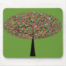 Árbol del caramelo alfombrillas de raton