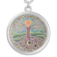 Árbol del collar de la mandala de la vida