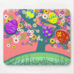 Árbol del huevo de Pascua Alfombrilla De Ratón