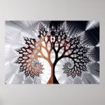 Árbol del invierno impresiones