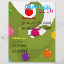 Árbol del remolino flyer personalizado