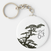 Árbol del zen llaveros personalizados