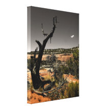 Árbol en el Mesa Lona Estirada Galerias