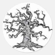 Árbol Etiquetas Redondas