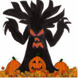 Árbol fantasmagórico de Halloween Esculturas Fotográficas