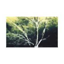 Árbol frecuentado lona envuelta para galerias