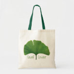 Árbol Hugger, amante de la hoja - Ginkgo Bolsa Lienzo
