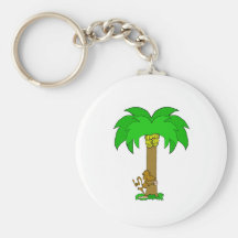 Árbol Hugger del mono Llavero Personalizado