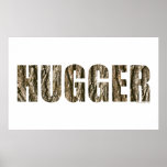 Árbol Hugger Poster