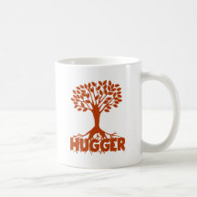 Árbol Hugger Taza