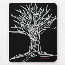 Árbol Mousepad de la madre tierra Tapete De Ratones