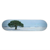 Árbol solitario monopatín personalizado