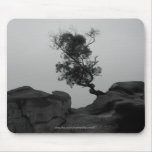 Árbol solitario Mousepad Tapetes De Ratón