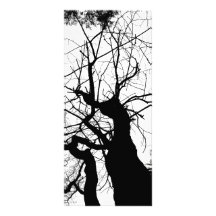 ÁRBOL WEBBY BLANCO Y NEGRO LONA