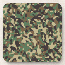 Arbolado Camo Posavasos De Bebida