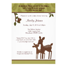 Arbolado del bosque de la invitación de la fiesta 