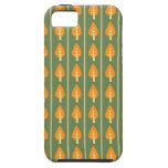 Árboles de la MOD del oro en verde iPhone 5 Case-Mate Cárcasas