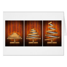 Árboles de navidad de madera extensibles de la tar