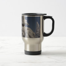 Árboles de navidad del invierno taza de café