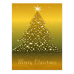 árboles de navidad postal