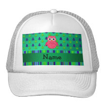 Árboles de navidad rosados conocidos personalizado gorro