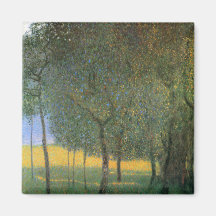 Árboles frutales - Gustavo Klimt Imán
