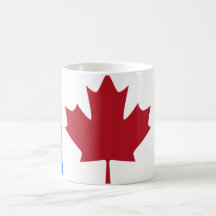 ARCE CANADIENSE DEL ORGULLO TAZA DE CAFÉ