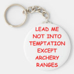 archer del tiro al arco llaveros