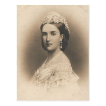 Archiduquesa Charlotte de Austria #010M Postales