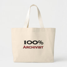 Archivista del 100 por ciento bolsas