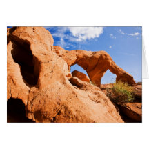 Arco de la punta de flecha tarjeta