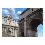 Arco de Septimius Severus en el foro romano Tarjetas