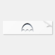 arco decorativo de Bogen del decorativer Etiqueta De Parachoque