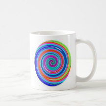 Arco iris 2 taza de café