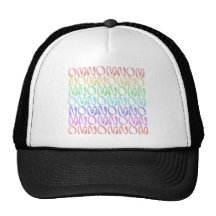 Arco iris 3 de OMNOMNOMNOM 5 Gorros Bordados