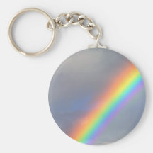 arco iris amarillo púrpura del rojo azul llavero personalizado